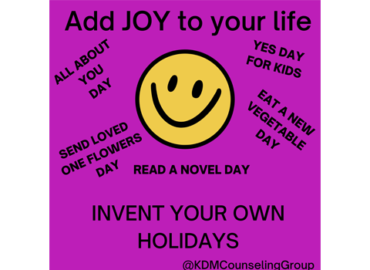 Add joy to your life