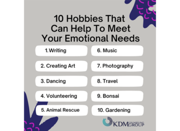 10 hobbies to meet your emotional needs